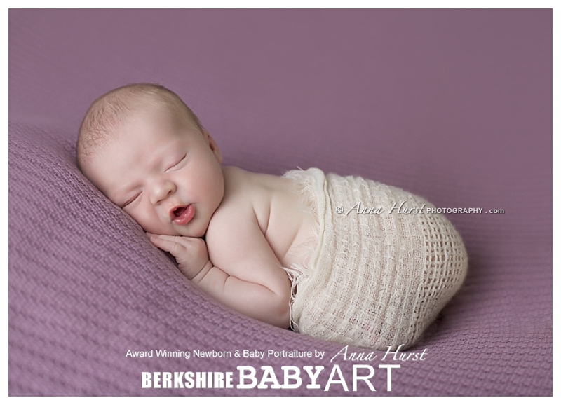 Reading Newborn Photography – Leah 9 Days Old