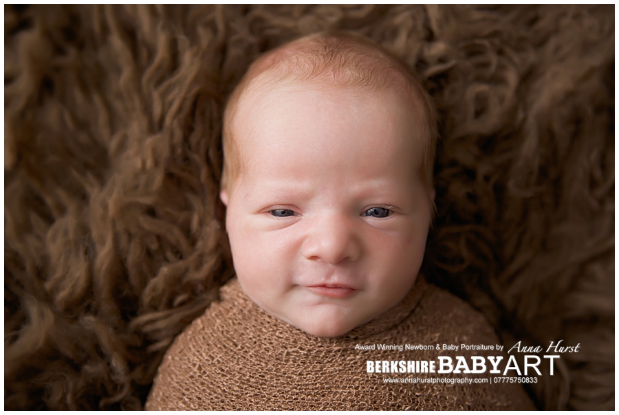 Wokingham Newborn Photographer | Oakley 7 Days Old | Anna Hurst Photography