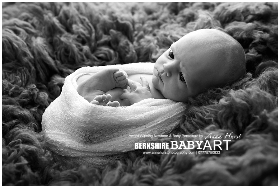 Ascot Newborn Baby Photographer | Jack 7 Days Old And Big Brother Henry