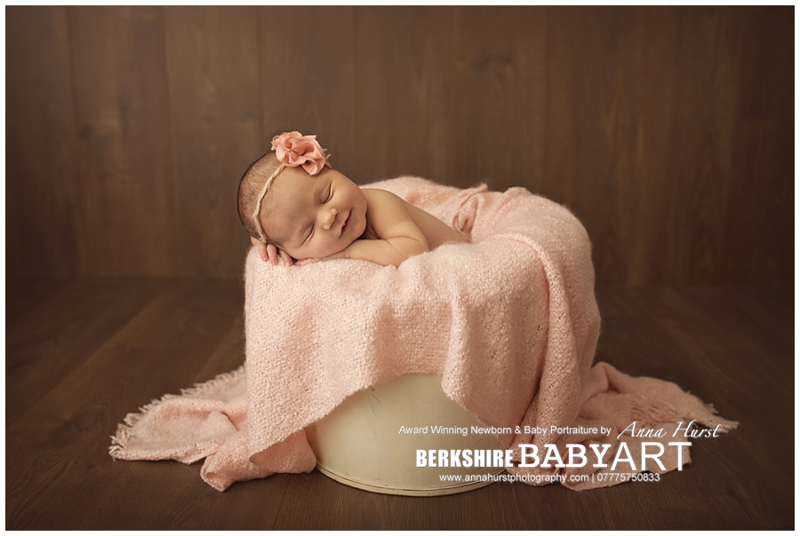 Ascot Berkshire Newborn Baby Photographer | Tilly 9 Days Old