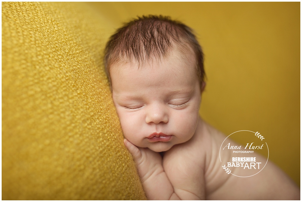 Reading Newborn Baby Photographer