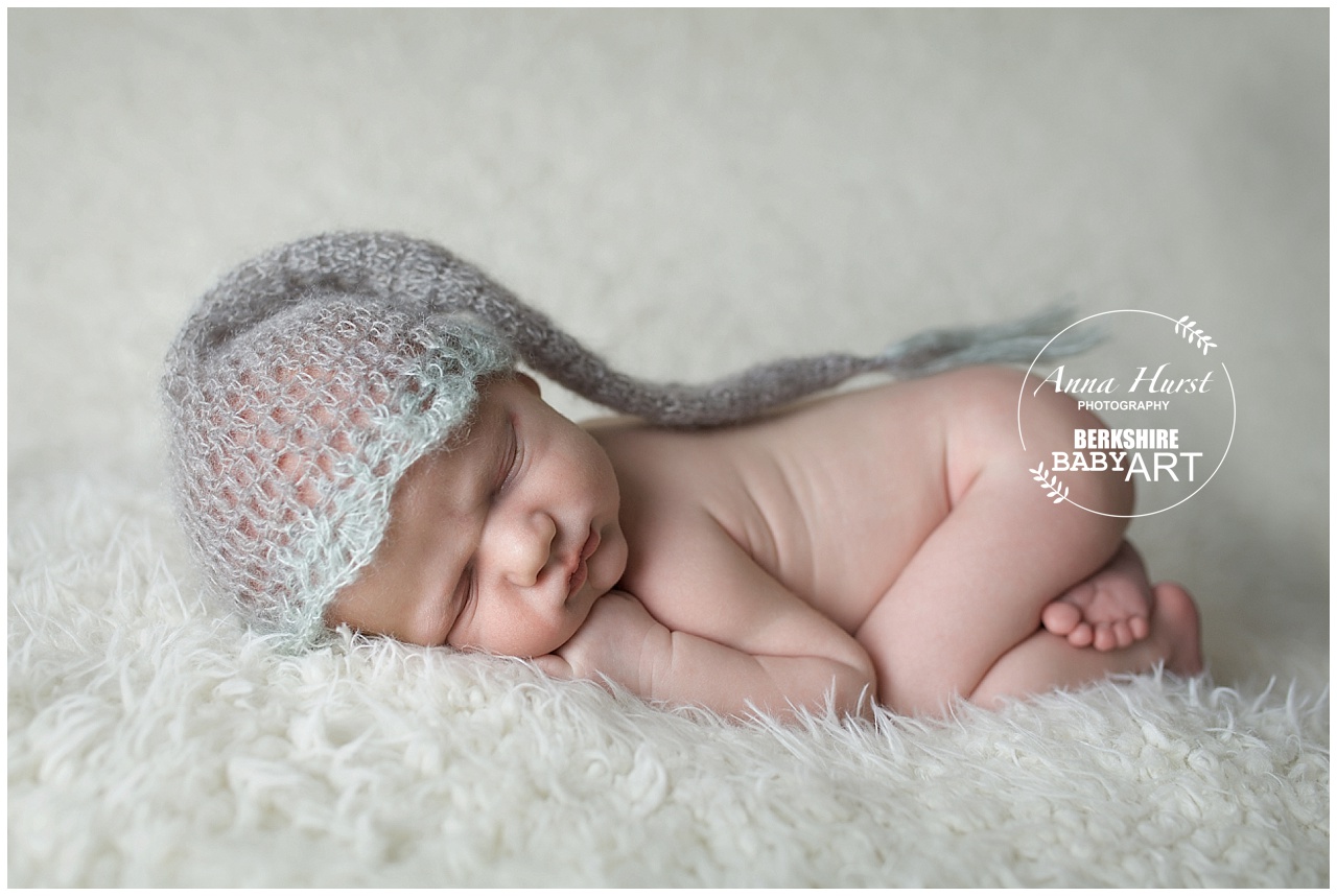 Reading Newborn Baby Photographer