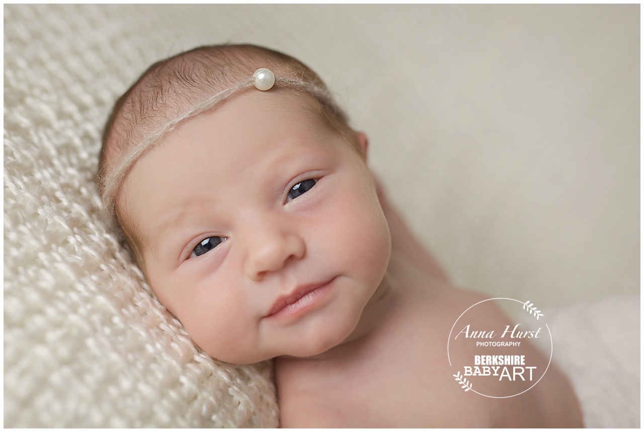 Reading Newborn Baby Photographer