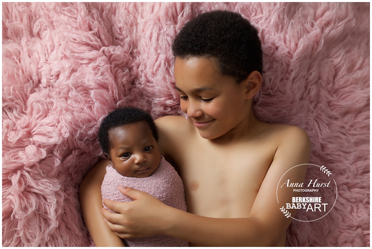 Newborn Baby & Brother Photography
