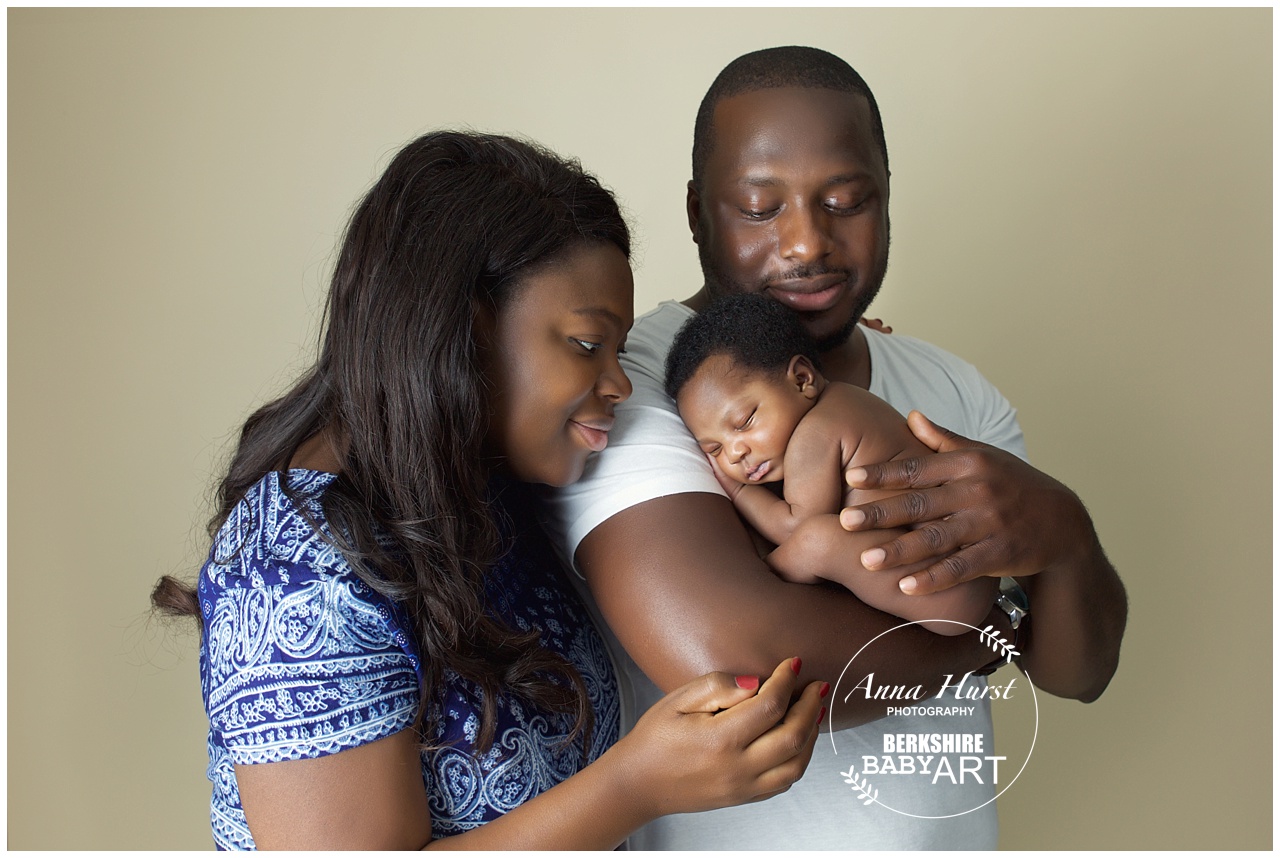 Reading Newborn Baby Photographer