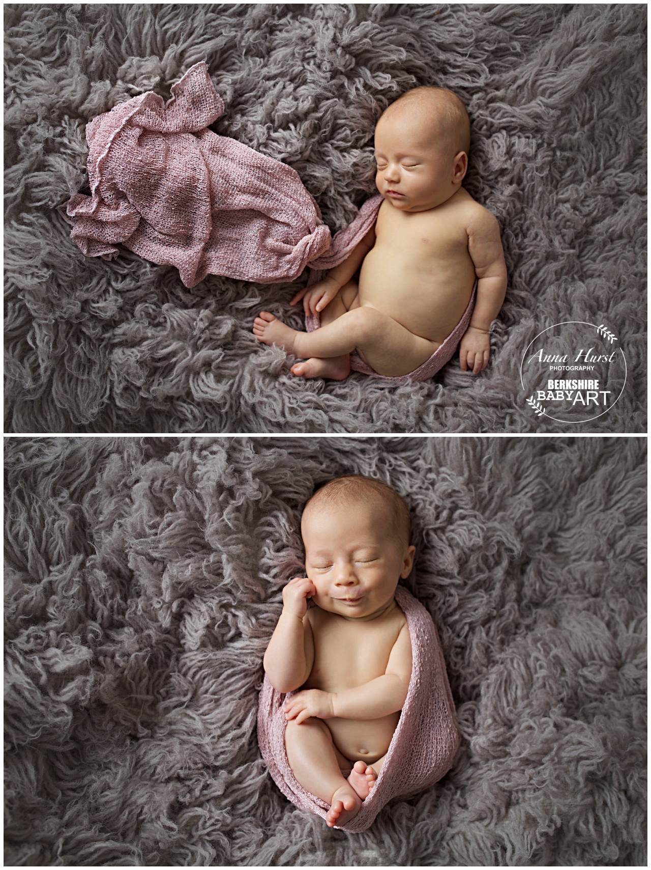 Reading Newborn Baby Photographer