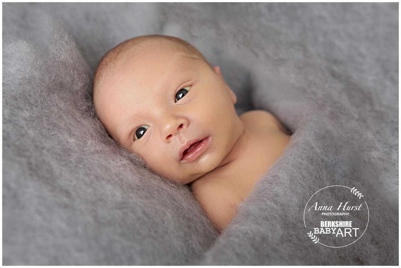 Reading Newborn Baby Photographer