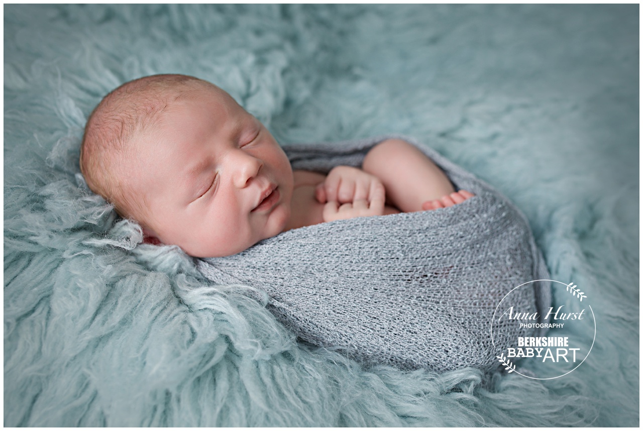 Reading Newborn Baby Photographer