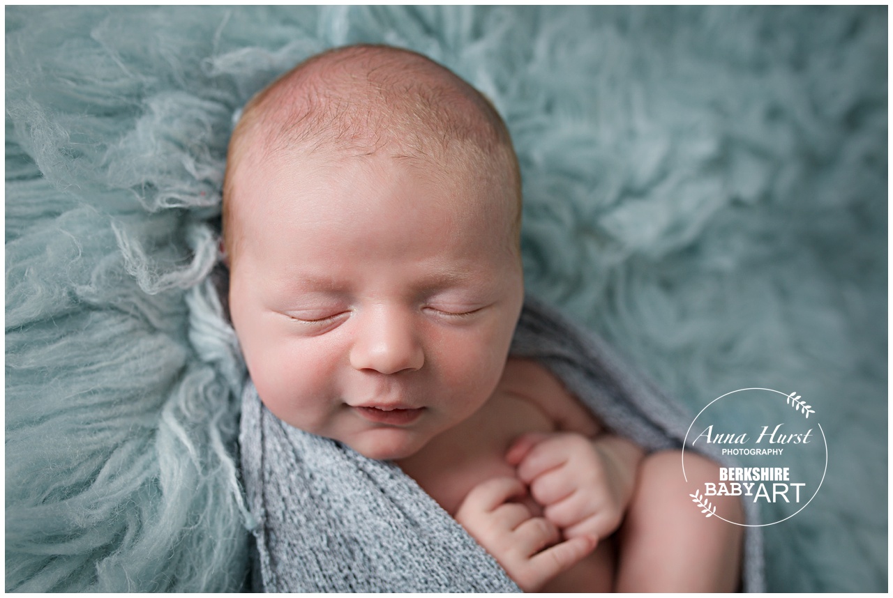 Reading Newborn Baby Photographer