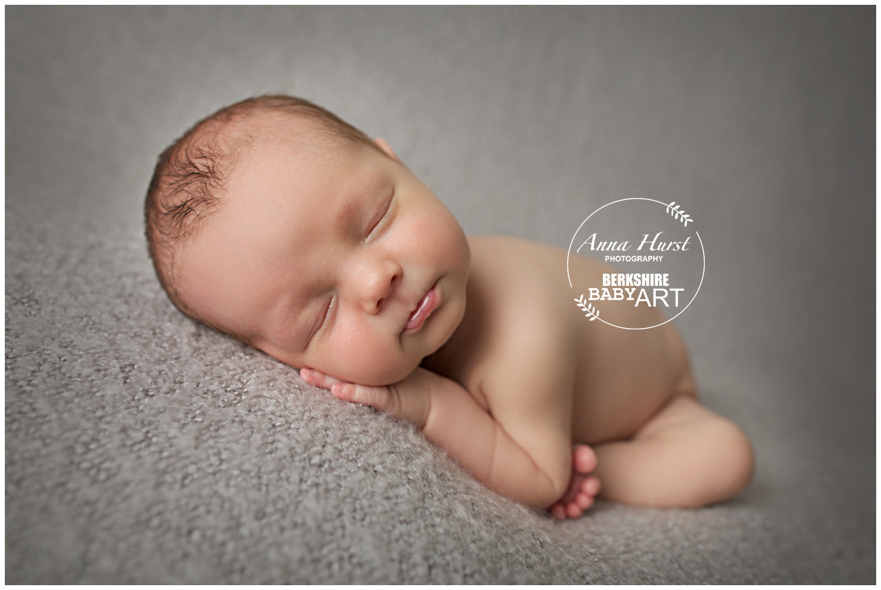 Wokingham Newborn Baby Photographer | Grayson 8 Days Old