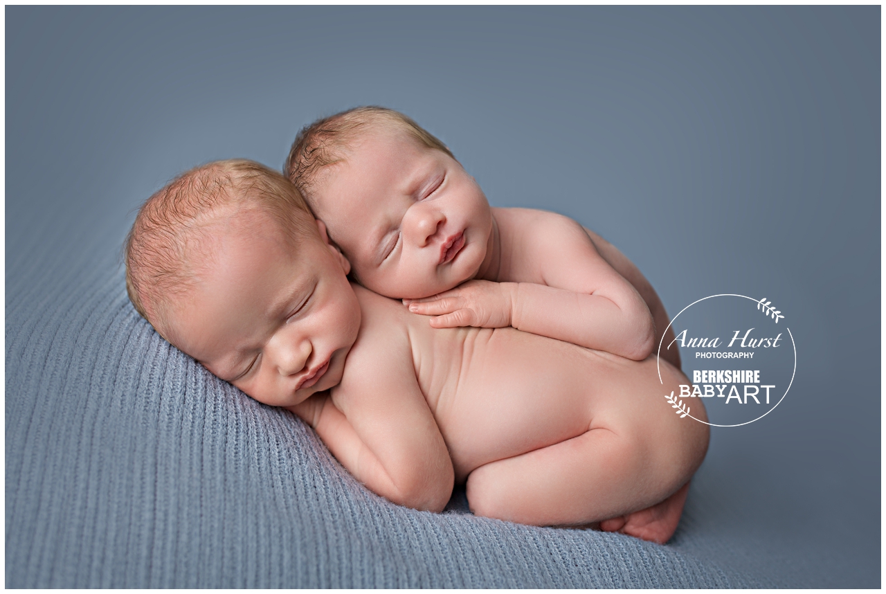 Hampshire Newborn Baby Photography | Twins Edith & Ethan – 10 Days Old