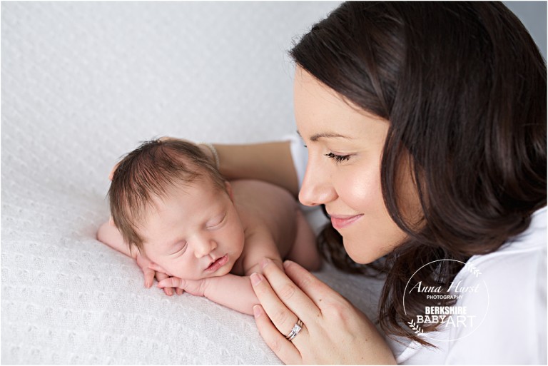 Reading Newborn Baby Photographer