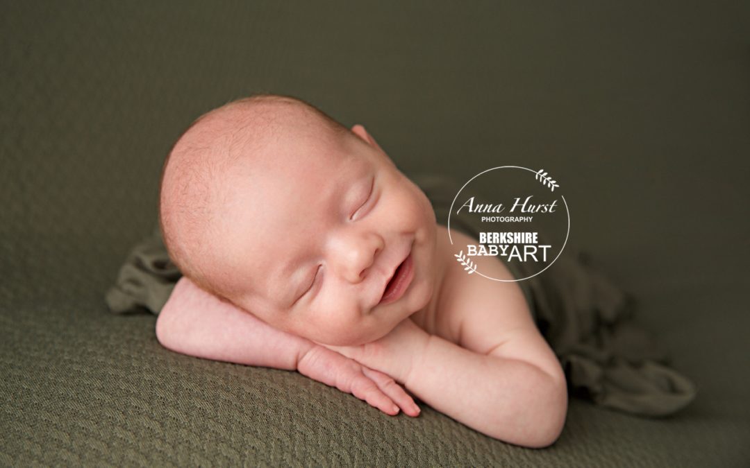 Sunningdale Newborn Photographer | Leo 4 Weeks Old