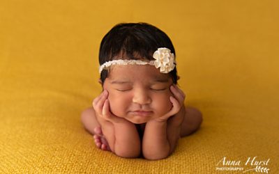 Berkshire Newborn Photographer | Baby Kayalvizhi 5 Days Old